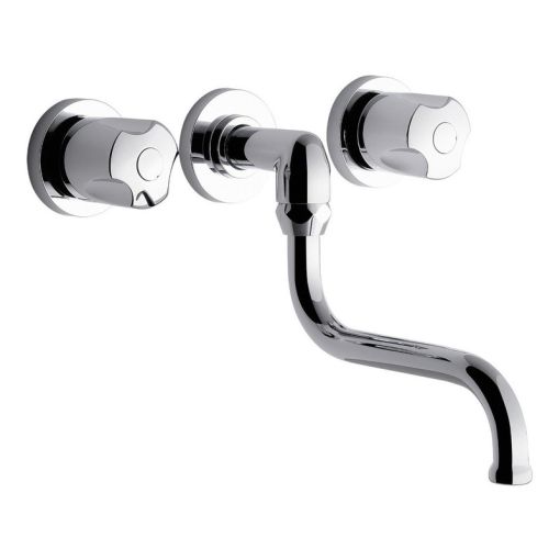 Griferia Fv Pampa Cocina Pared Embutir 0403/b6 Garantia