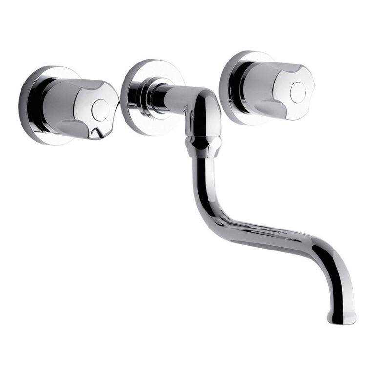 Griferia Fv Pampa Cocina Pared Embutir 0403/b6 Garantia