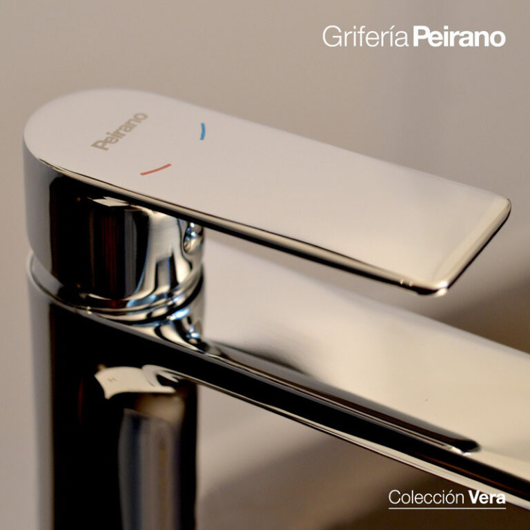 Griferia Peirano Vera Lavatorio Monocomando Bajo 60-180 - Imagen 4