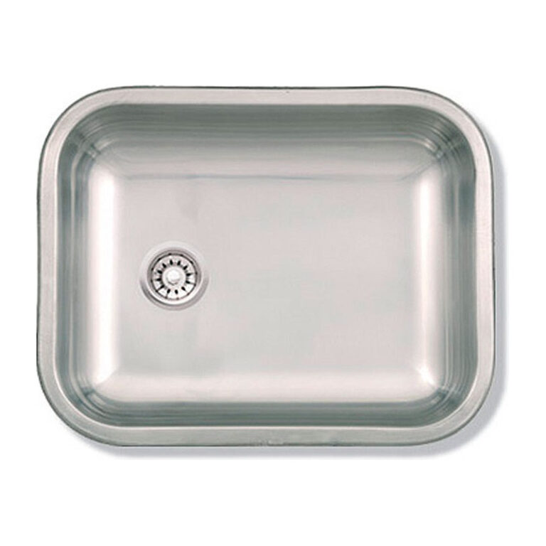 Bacha Acero Inoxidable Mi Pileta 343 Semilujo Bajo Mesada - Imagen 3