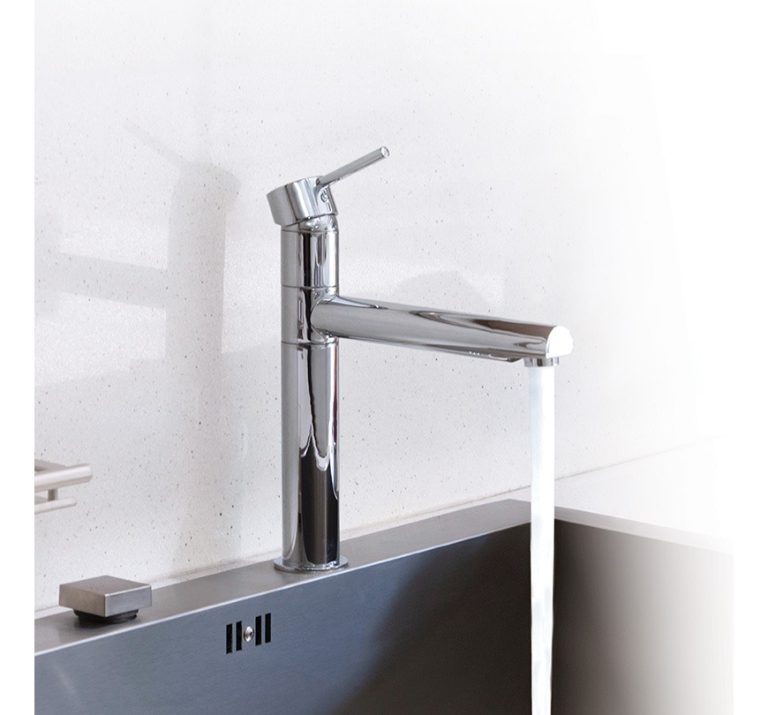 Grifera De Cocina Alto Vasser Lyra Monocomando - Imagen 4