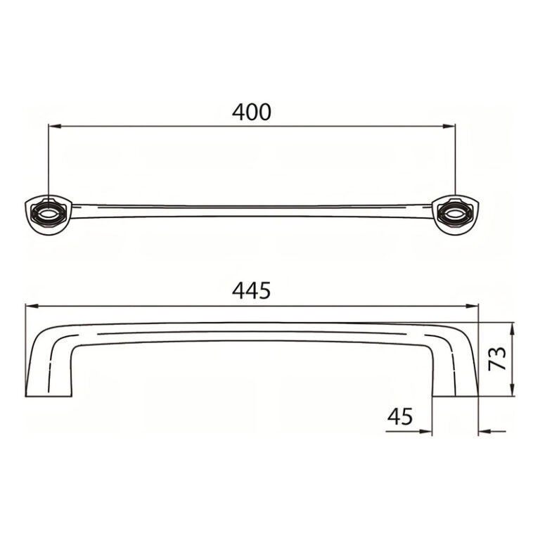 Toallero Barral Fv Epuyen Cromo 0164/l2 - Imagen 2