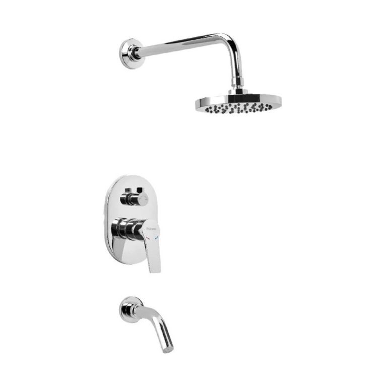 Griferia Ducha Embutir Peirano Mora Con Transferencia