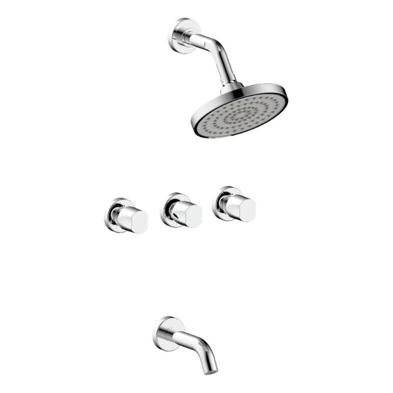 Grifería Baño Vasser Galena 2 Llaves Con Transferencia