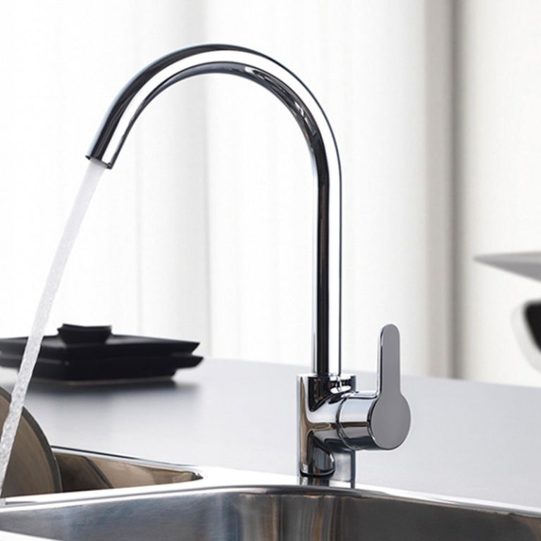 Griferia Fv Puelo Pico Bar Para Mesada De Cocina Monocomando - Imagen 3