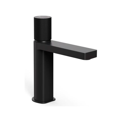 Griferia Hidromet Texture Black Lavatorio Bajo Mono 9801negr