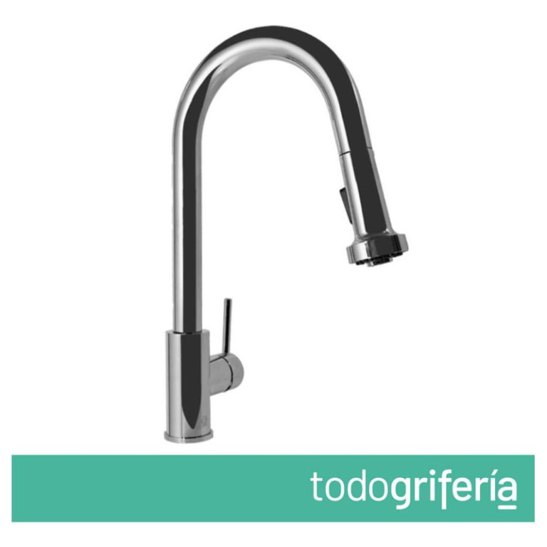 Grifería Fv Huemul Cocina Mesada Monocomando 0412/n9-cr - Imagen 2