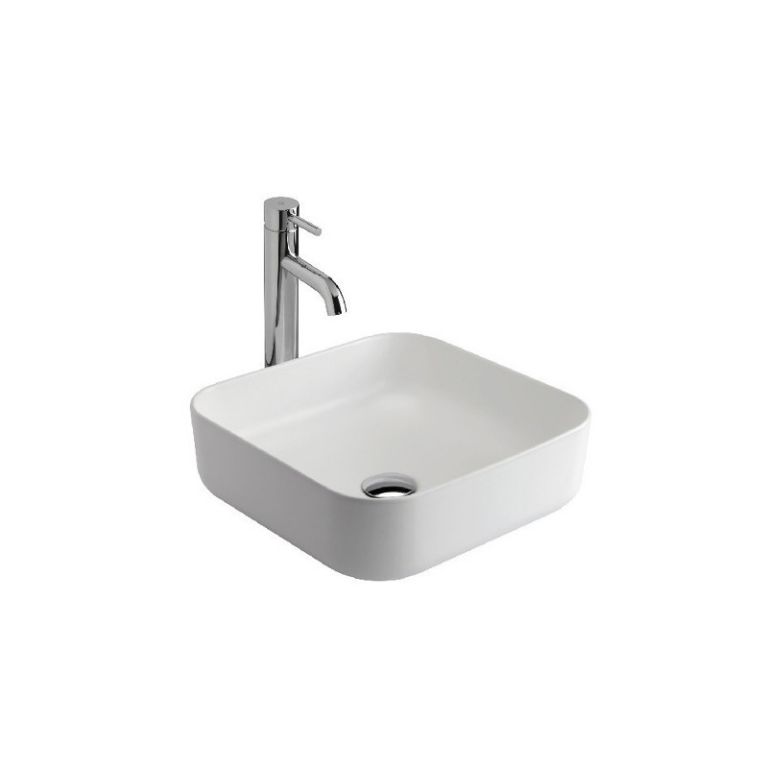 Bacha Ferrum Tori Lk394 Ceramica Blanco