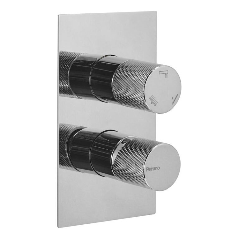 Griferia Peirano Fabric Cromo Ducha 3 Vias Duchador 80-200c - Imagen 6