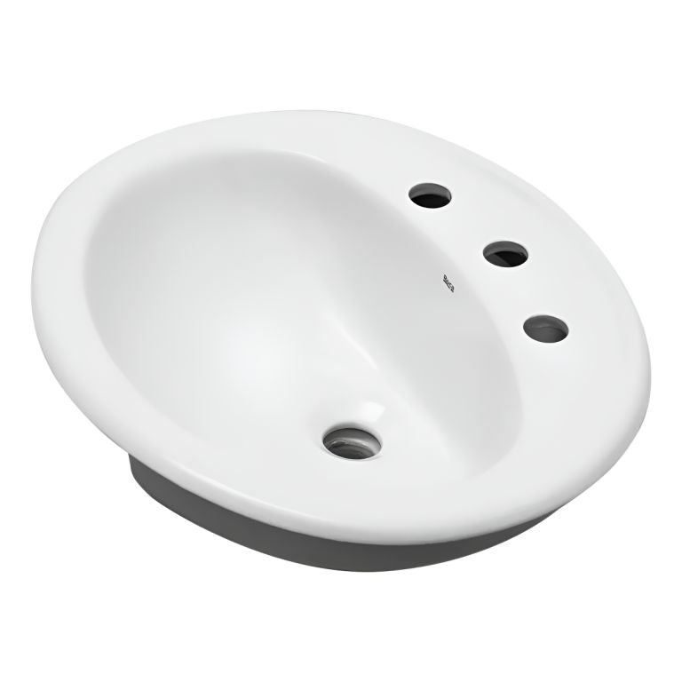 Bacha Roca Capri Encimera Encastrable Lavatorio Baño