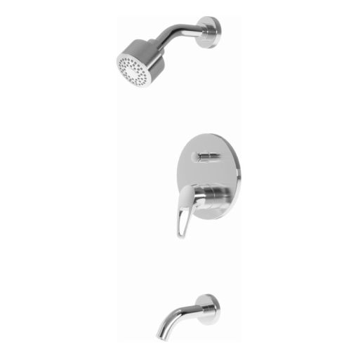 Griferia Vasser Iris Ducha Embutir Con Transferencia