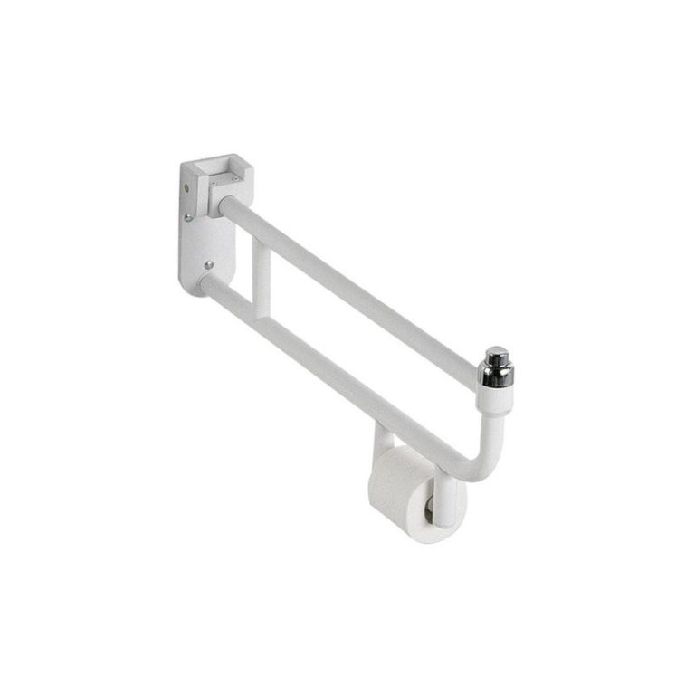 Barral Rebatible Portarrollo Ferrum Espacio 80 Cm Vtepa Acc