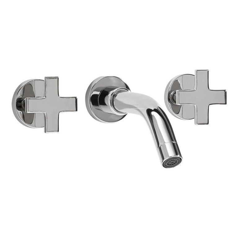 Griferia Peirano Vigo Lavatorio Pared Cierre Ceramico 62-132