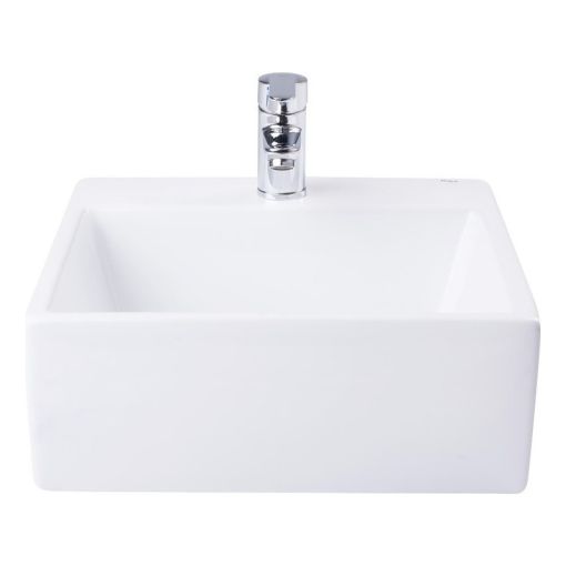 Bacha Roca Lea Semiencastre 410 X 410 Blanco A327a1h000