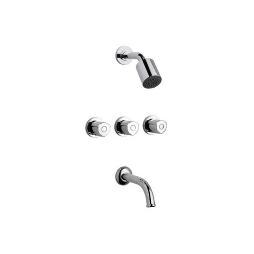 Griferia Fv Radal Ducha De Embutir Con Transferencia 103/c7 Color Argentina