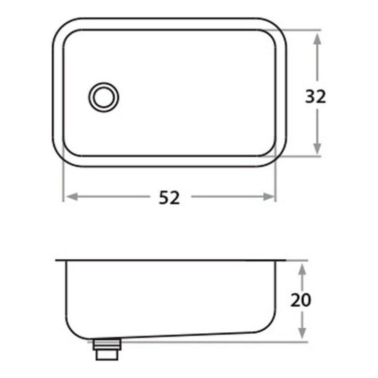 Bacha Cocina Mi Pileta Bajo Mesada 403 Acero Inoxidable Lujo - Imagen 3
