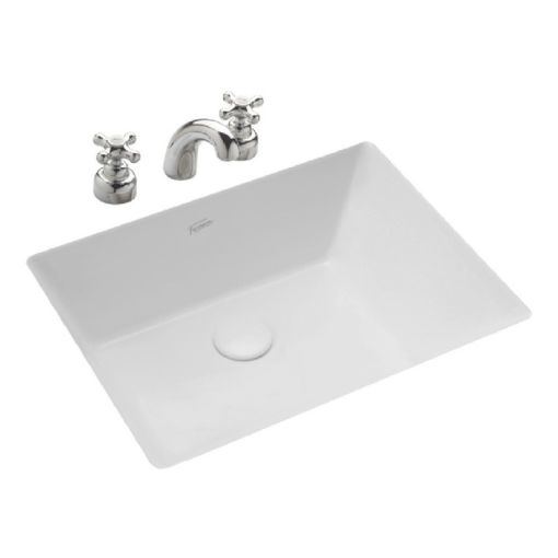 Bacha De Bano Ferrum Symi Cuadra Bajo Mesada L334b