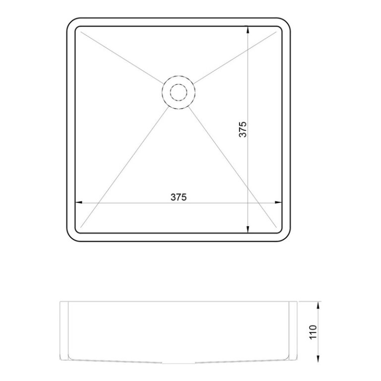 Bacha Mi Pileta Bano Apoyo Zingara 940 Gold Acero Inox - Imagen 2