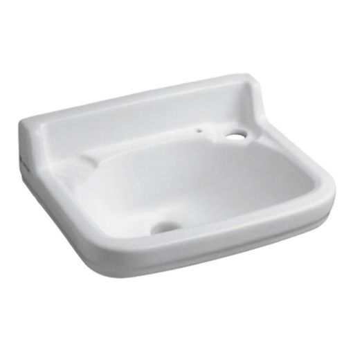 Lavatorio Colegial Ferrum Infantil Lco1 Loza Color Blanco