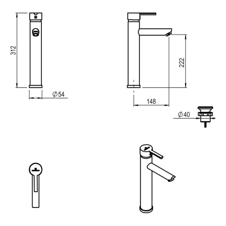 Griferia Hidromet Storm Black Negra Ducha Exterior - Imagen 9
