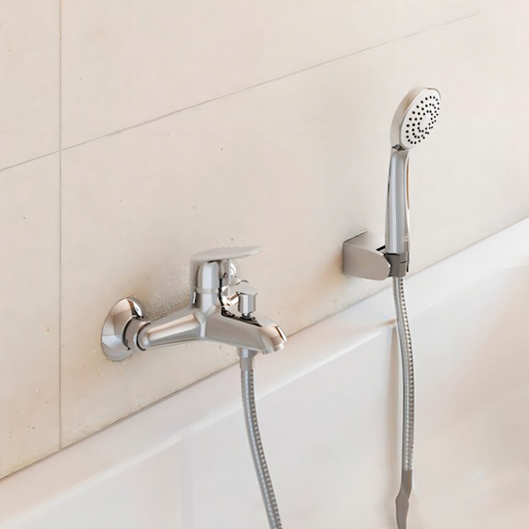 Griferia Roca Coral Ducha Exterior Con Transferencia Cromo - Imagen 3