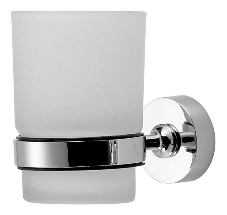 Set Accesorios Baño Peirano Linea 3000 6 Piezas Metal Vidrio - Imagen 3