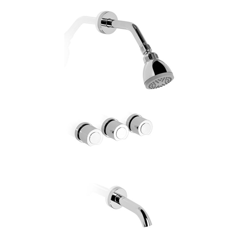 Grifería Piazza Optima Ducha Embutir Transferencia Gtia Baño