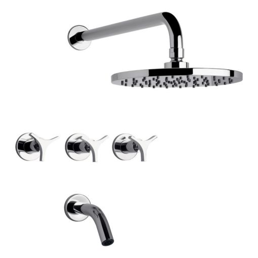 Griferia Fv Triades Ducha Embutir Con Transferencia 103/c3