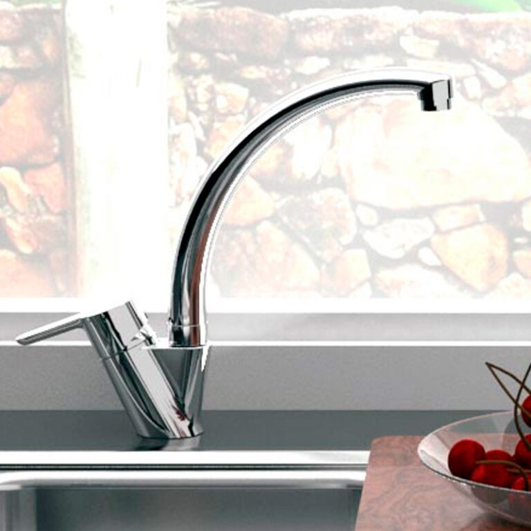 Griferia Fv Puelo Cocina Monocomando 423/b5 Mesada Pico Bar - Imagen 3