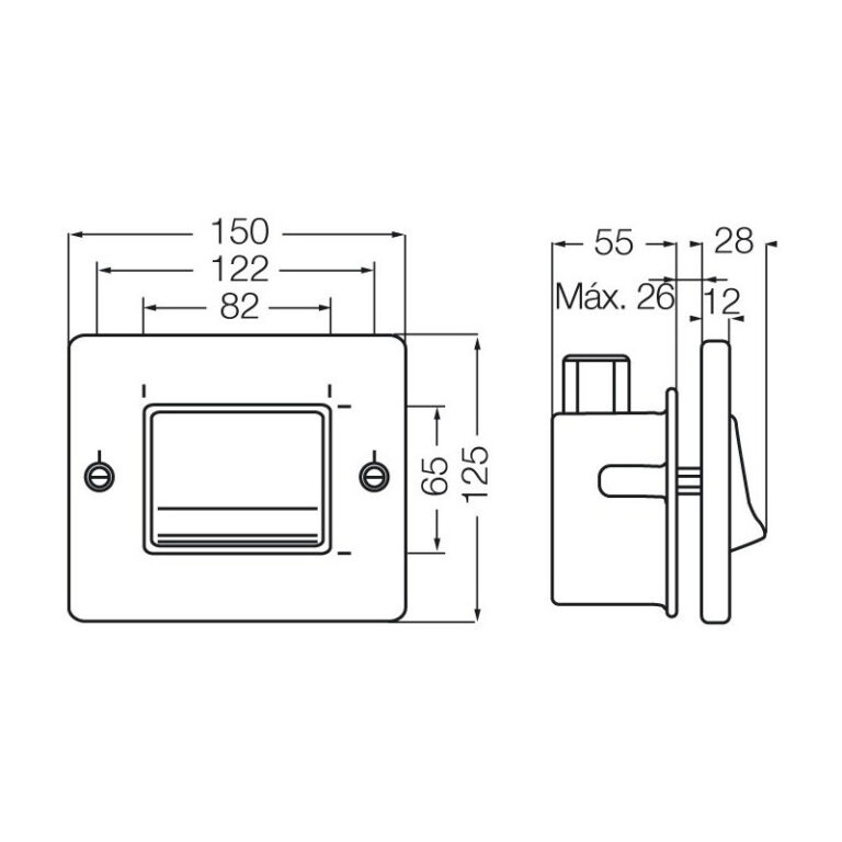 Válvula Automática De Pared Fv Pressmatic 0345 - Imagen 3