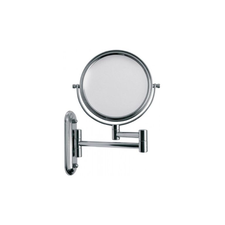 Espejo Extensible Hydros Baño 2 Caras Cromado 14 Cm