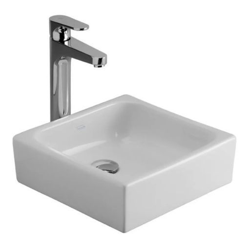 Bacha Ferrum Tori L243k Apoyo Blanca Bano Vanitory Cuadrada