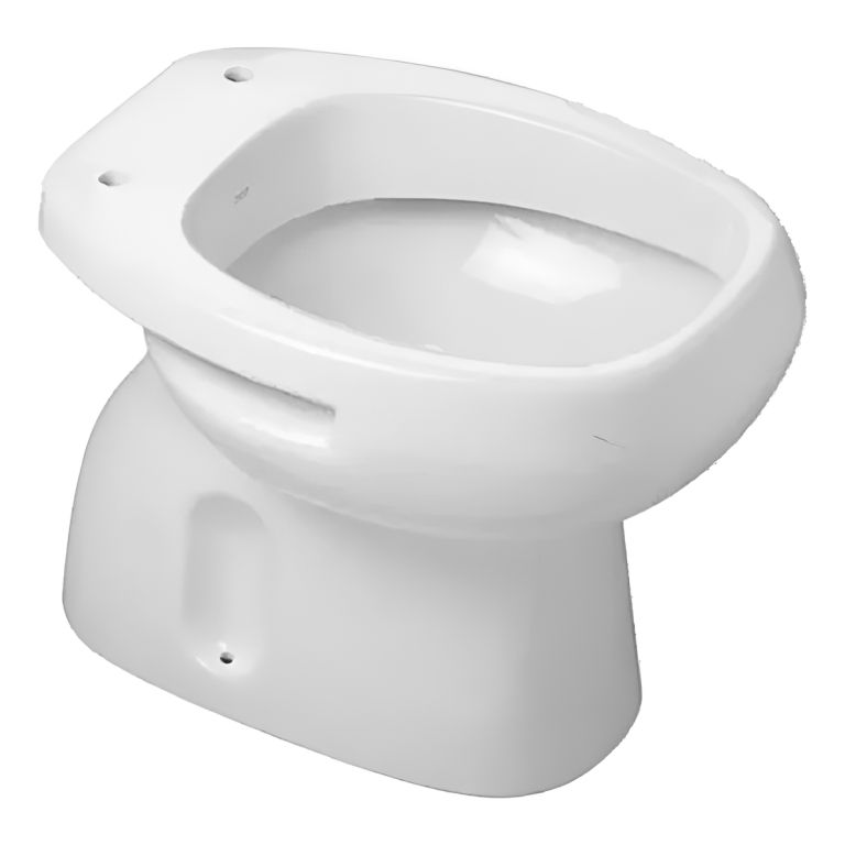 Inodoro Corto Roca Monaco Porcelana Blanco