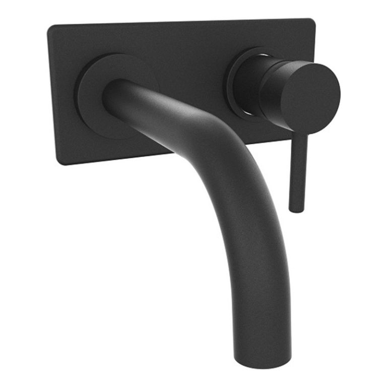 Griferia Hidromet Vector Lavatorio Pared Negro