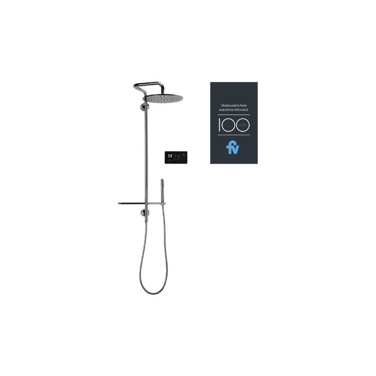 Griferia Fv Clip Ducha Termostatica 0130/n4 Cromo