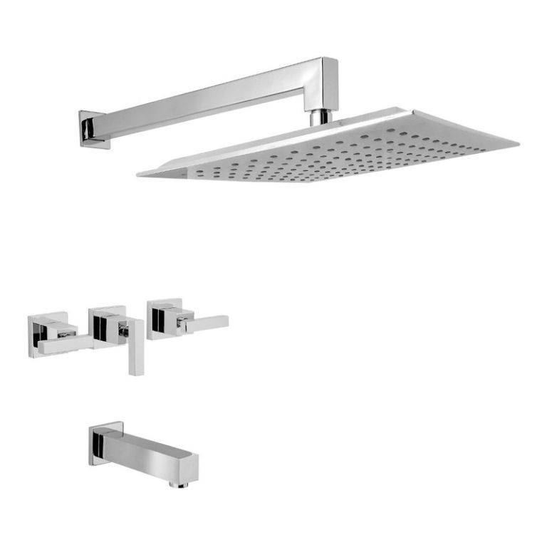 Griferia Peirano Castilla Ducha Embutir C/trans Cierre Ceram