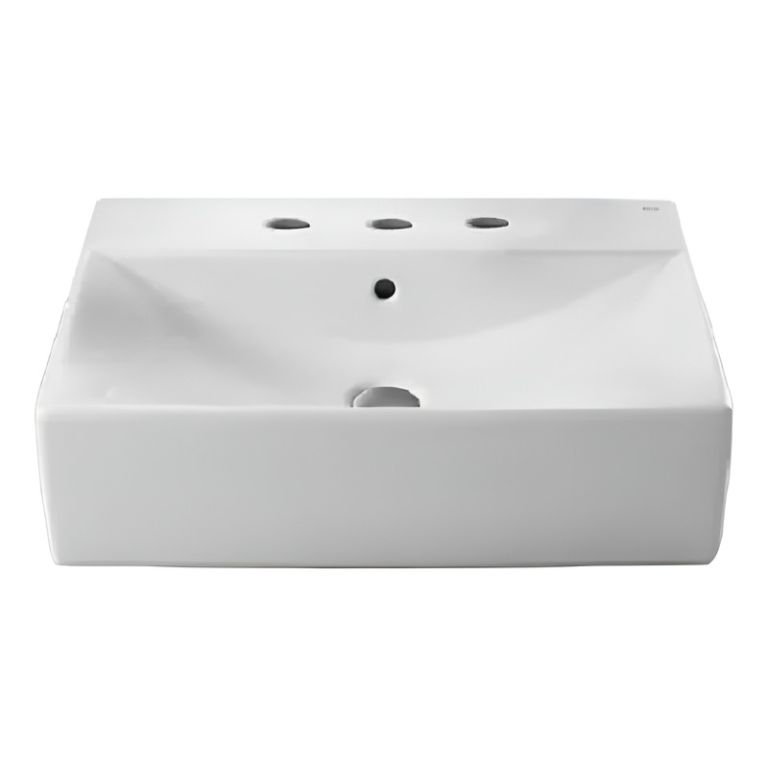 Bacha Roca Diverta 470 Encimera Lavatorio Apoyo 3 Agujeros A