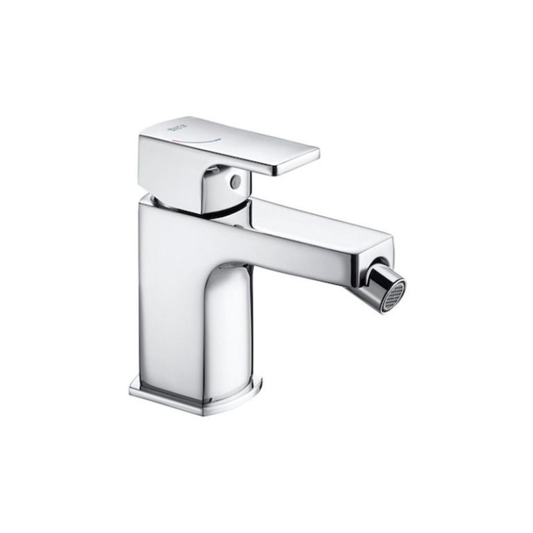 Grifería Roca Escuadra Bidet Europeo Monocomando Cromo