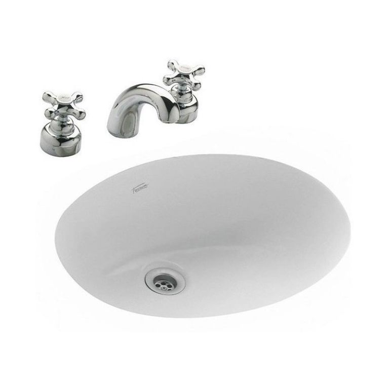 Bacha Ferrum Congreso Embutir Bajo Mesada Blanca Lcs Baño