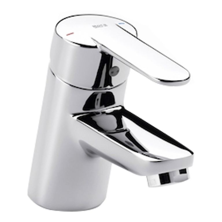 Griferia Roca Victoria Lavatorio Bajo Monocomando Cromo