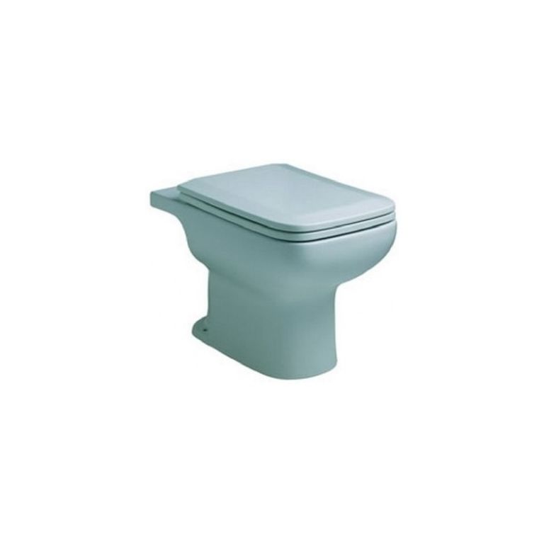 Ferrum Trento Inodoro Corto + Asiento Tapa Herrajes Metalico - Imagen 4