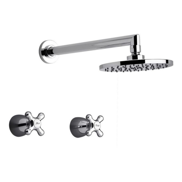 Grifería Fv Margot Cruz Ducha Embutir Sin Transferencia