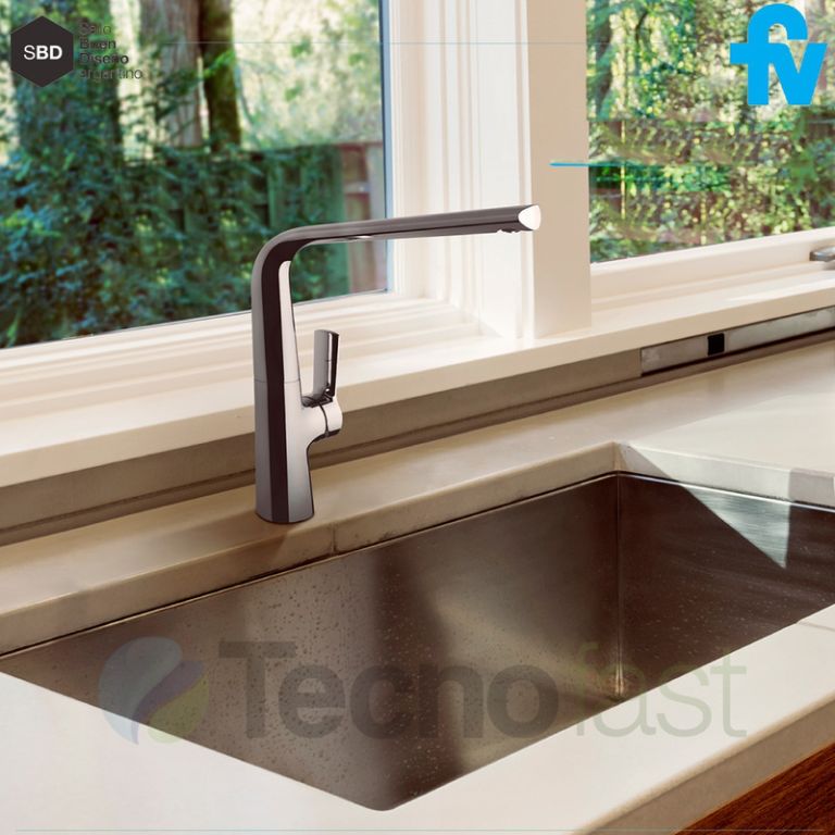 Griferia Fv Aromo Cocina Mesada Monocomando 0411.04/d8 - Imagen 7