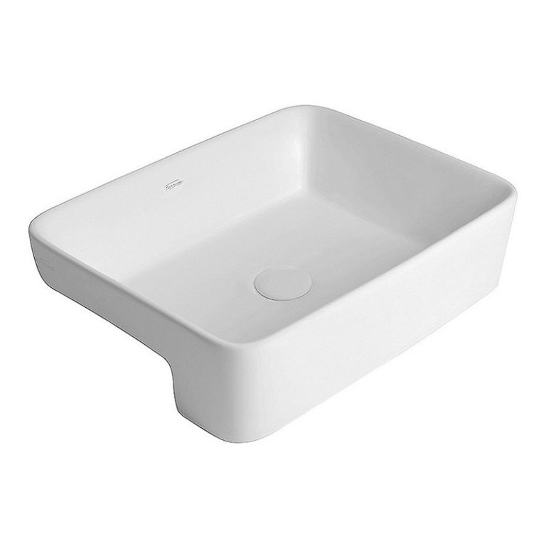 Bacha Ferrum Dongio Semiencastrable Fina Lks10 Baño Blanca