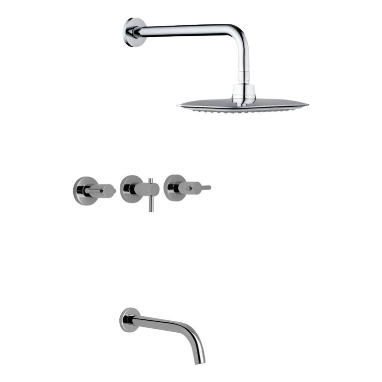 Grifería Hydros Zen Lever Ducha Transferencia Garantía