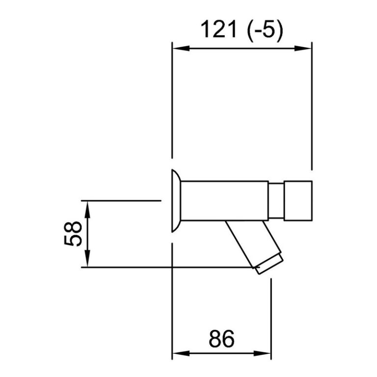 Griferia Peirano Tecno Lavatorio Pared Temporizada - Imagen 2