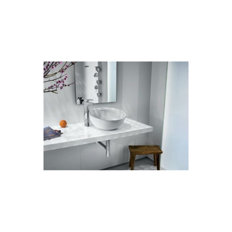 Bacha Roca Bol Encimera De Apoyo Lavatorio Bano Inclinada - Imagen 2