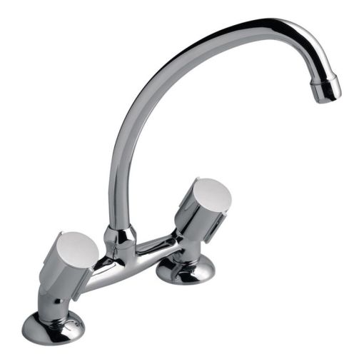 Grifería Fv California Cocina Mesada 416/17 Cromo Baño