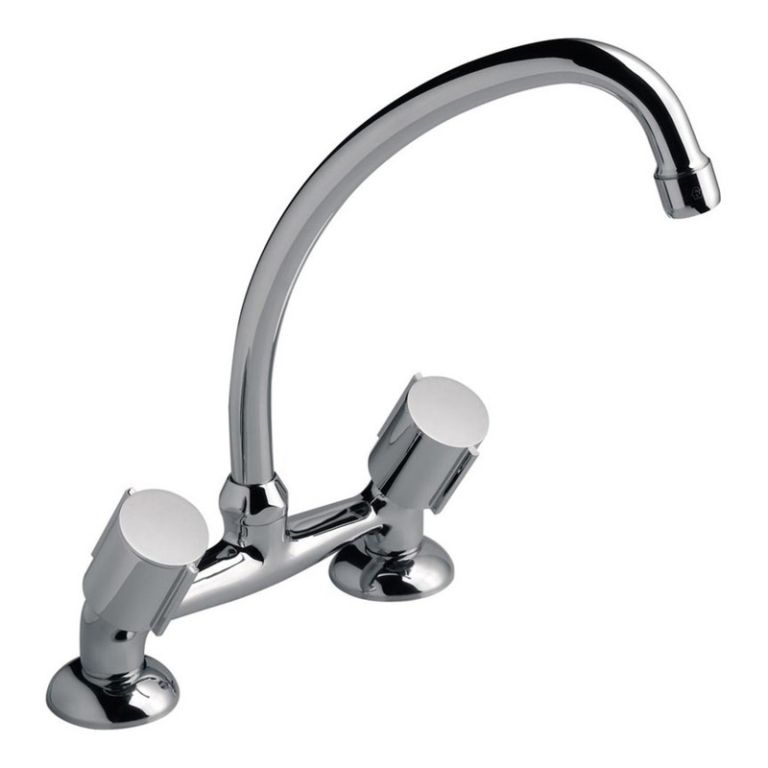 Grifería Fv California Cocina Mesada 416/17 Cromo Baño