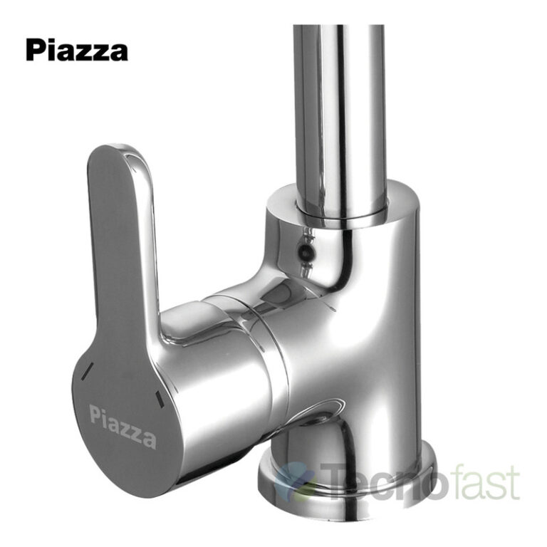 Griferia Piazza Emblem Rojo Gourmet Cocina Monocomando Roja - Imagen 3